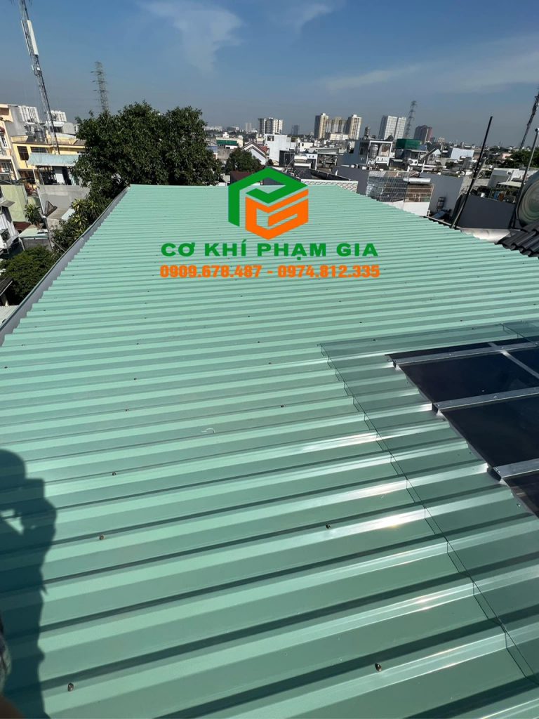 Mái Tôn Chống Nóng Quận 9