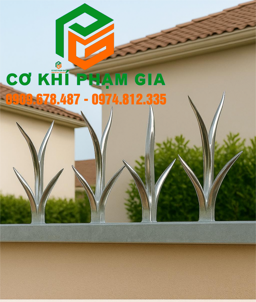 Thi Công Chông Hàng Rào Chống Trộm Tại TP. Hồ Chí Minh