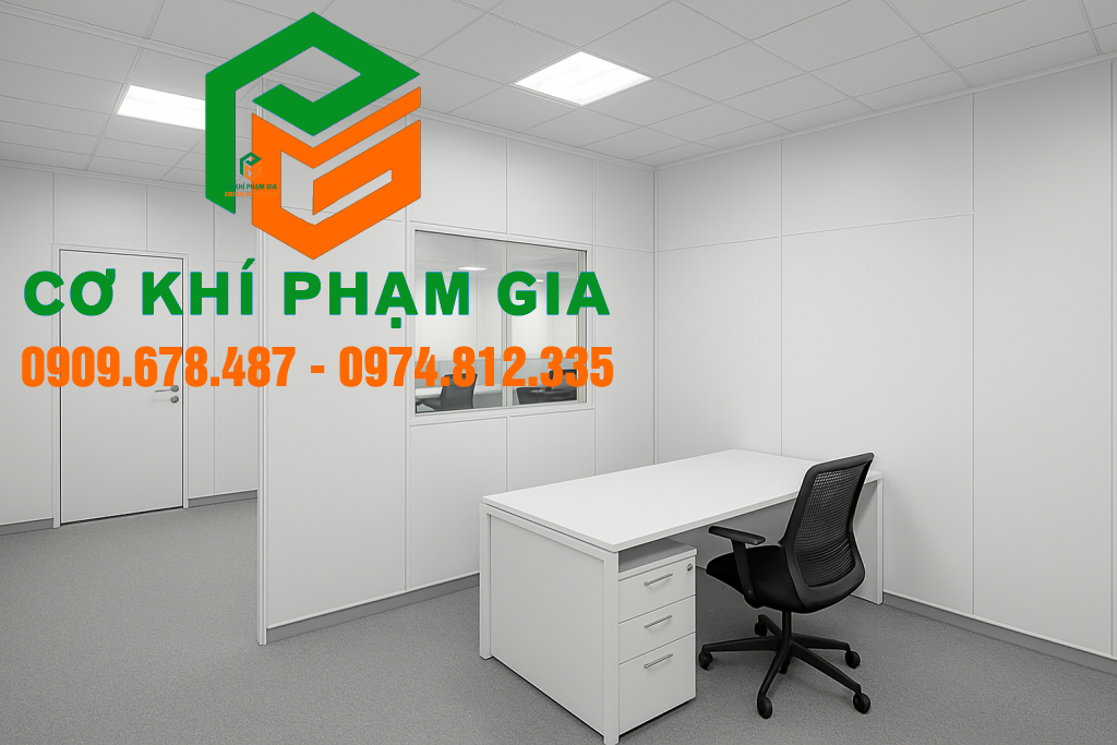 Thi công vách ngăn panel tại Bình Thạnh