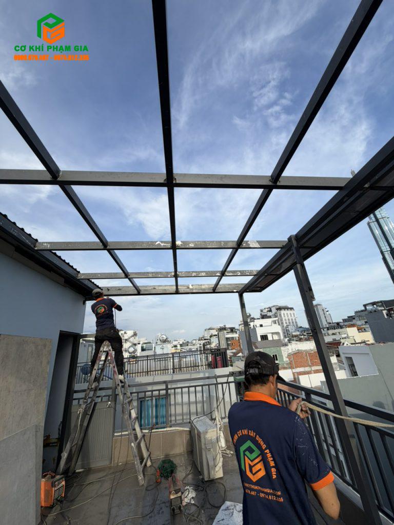 Thi Công Khung Sắt Bảo Vệ TP HCM