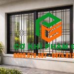 Khung sắt bảo vệ cửa sổ biệt thự