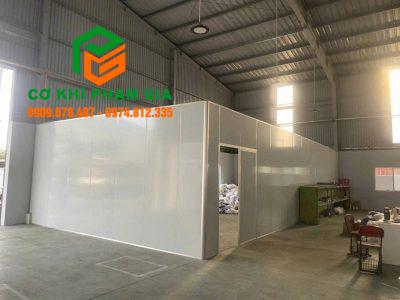 Thi công vách panel nhà xưởng